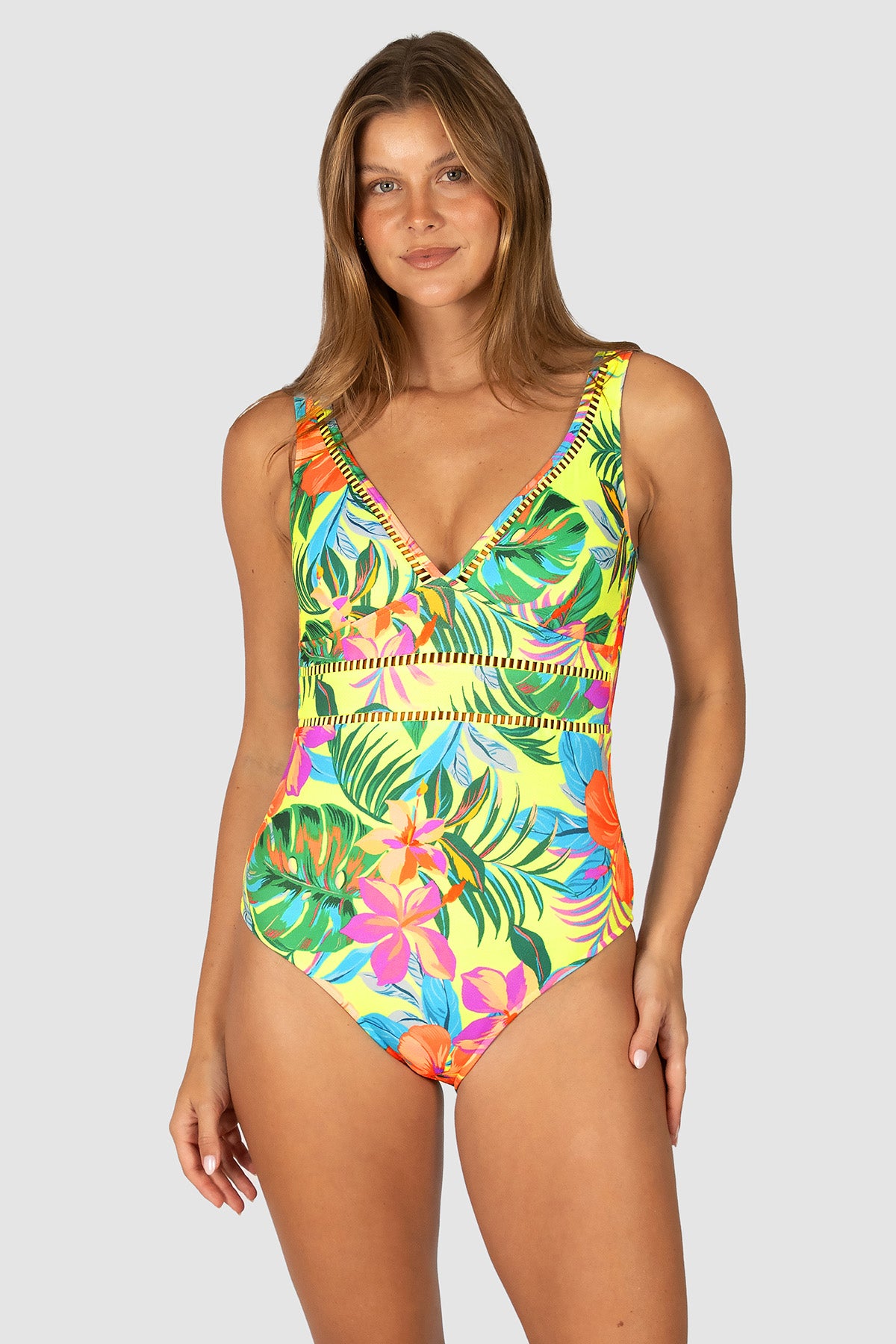 Mahalo Longline One Piece Swimsuit