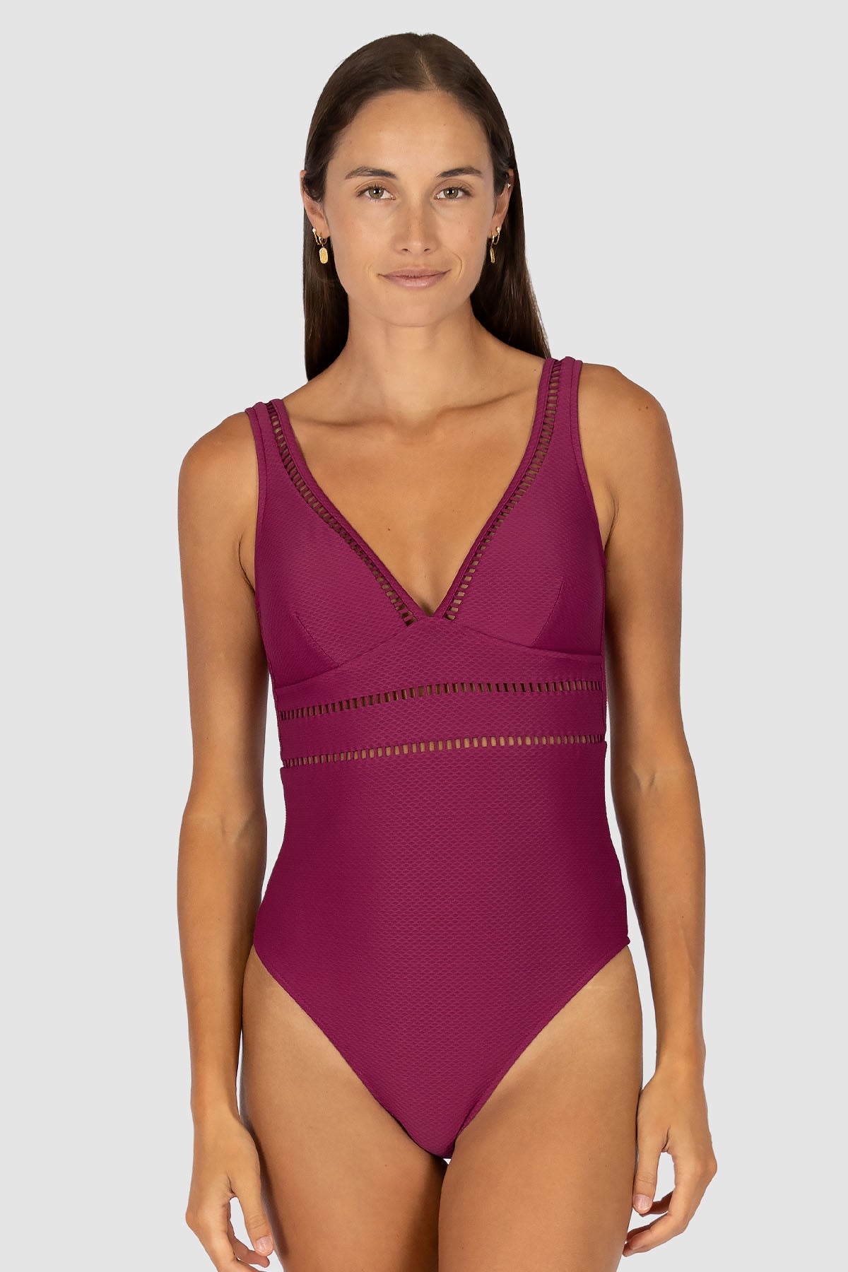 Rococco Longline One Piece Swimsuit