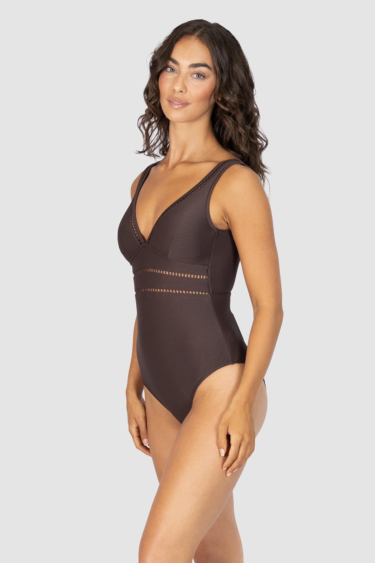 Rococco Longline One Piece Swimsuit