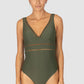 Rococco Longline One Piece Swimsuit