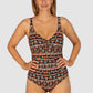 Morocco D/E Cup Ring Front One Piece Swimsuit
