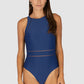 Rococco High Neck One Piece Swimsuit