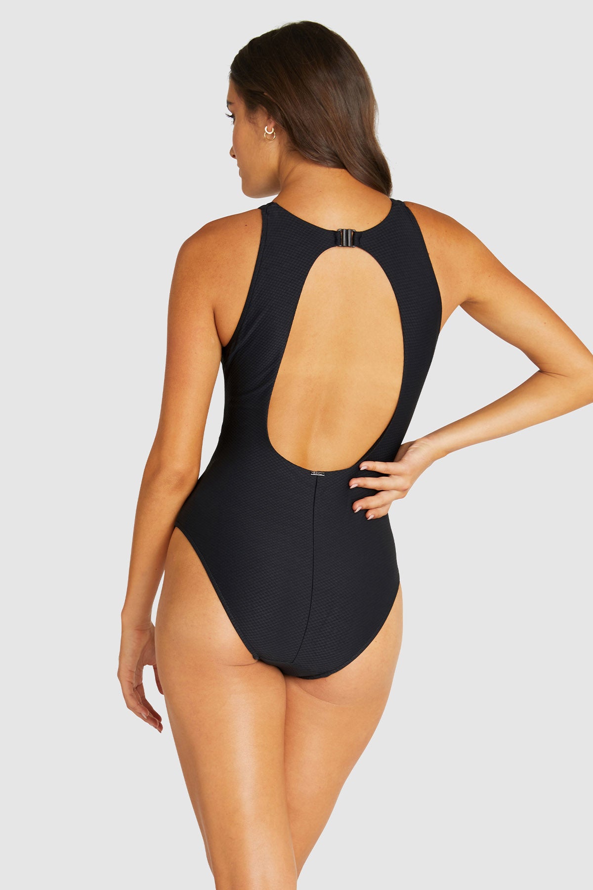 Rococco High Neck One Piece Swimsuit