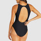 Rococco High Neck One Piece Swimsuit