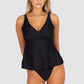 Rococco Flared D/E Cup Wrap Singlet Top