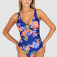 Cala Luna D/E Cup Wrap Underwire One Piece Swimsuit