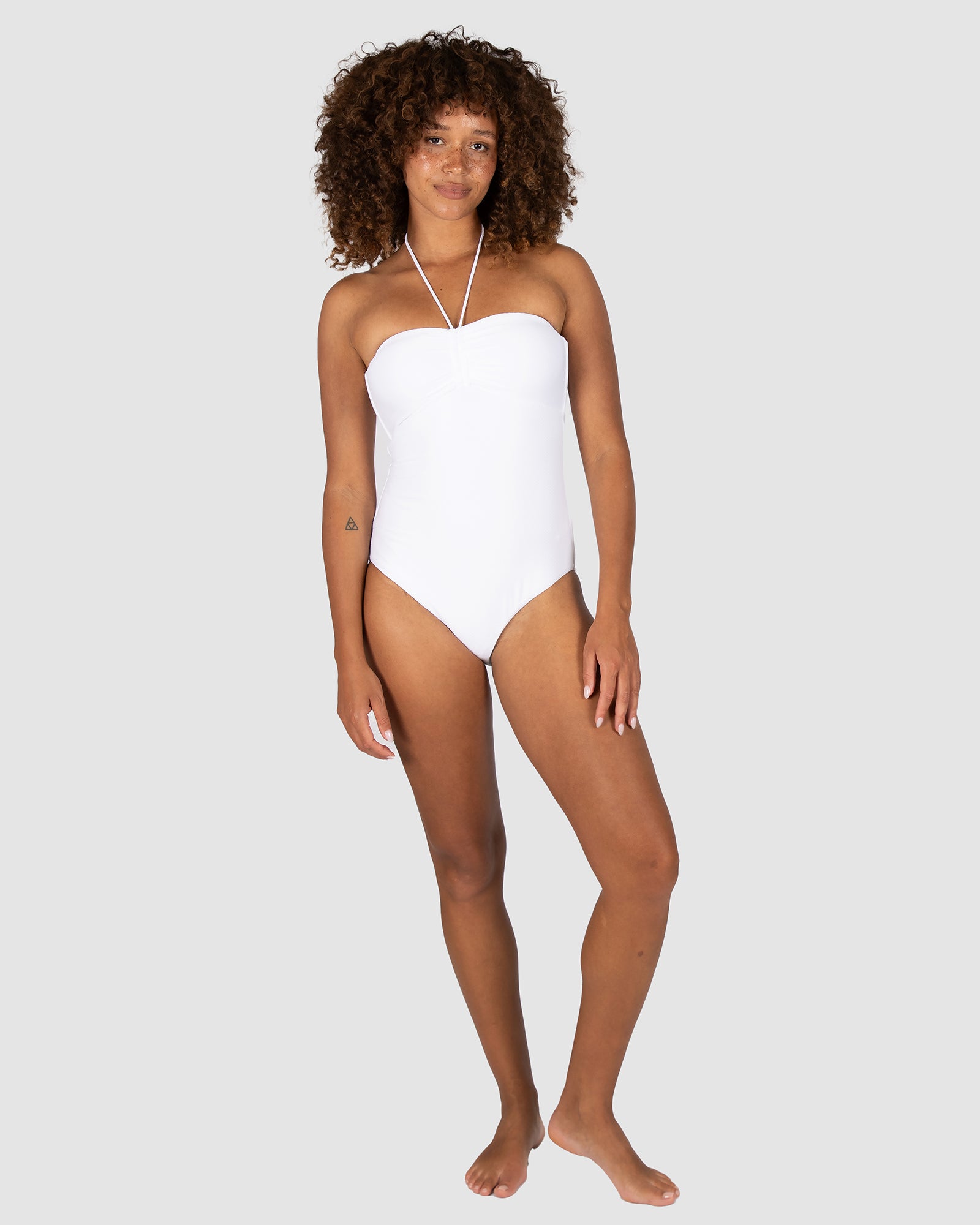 Rococco Bandeau One Piece Swimsuit