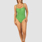 Ibiza D-DD Cup Underwire Bandeau One Piece Swimsuit