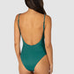 Rococco Minimulist High Leg One Piece Swimsuit