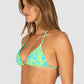 Cruz Del Mar Slide Triangle Bikini Bra Top