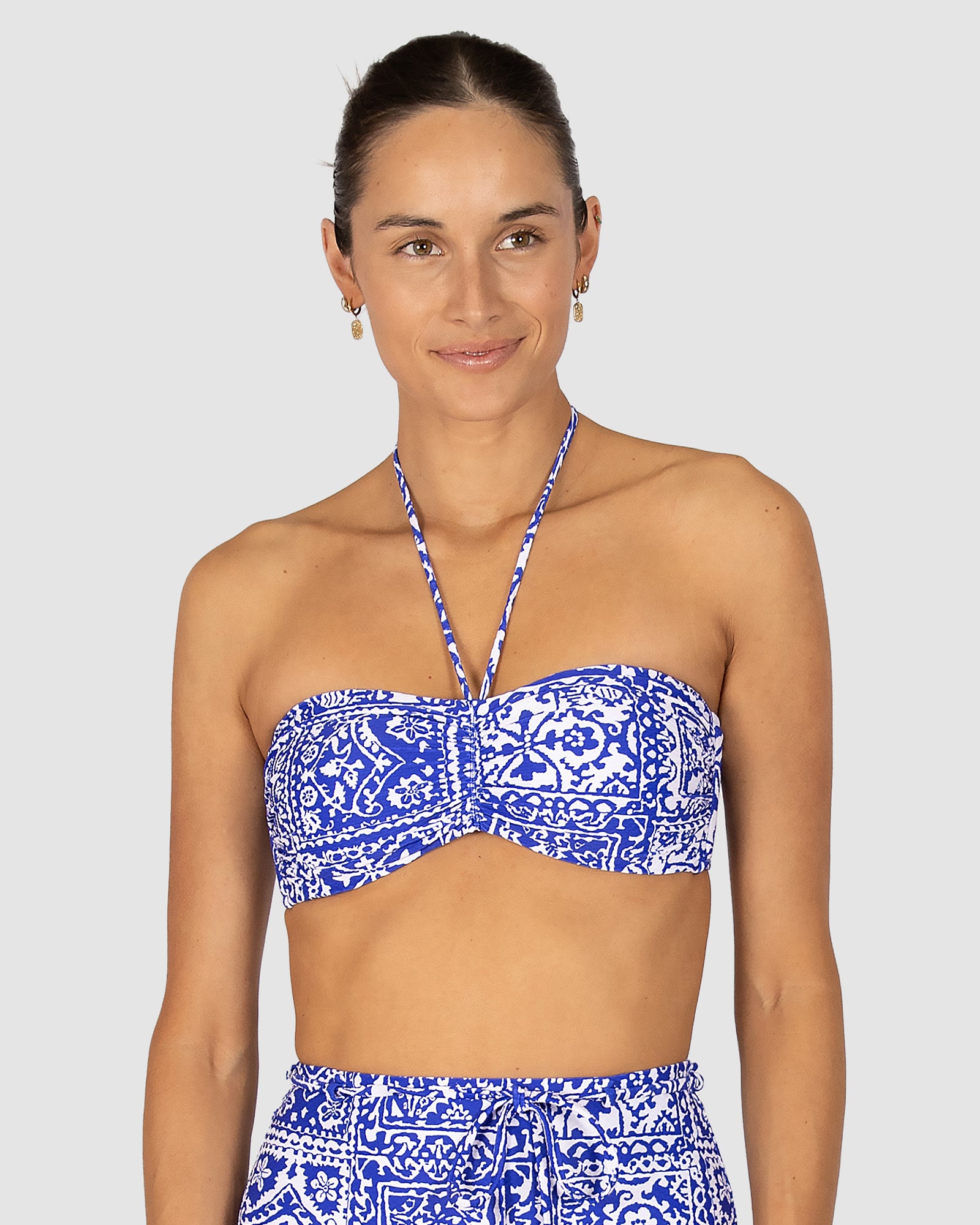Havana Moulded Bandeau Bikini Bra Top