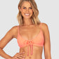 Malibu Drawtie Bralette Bikini Bra Top