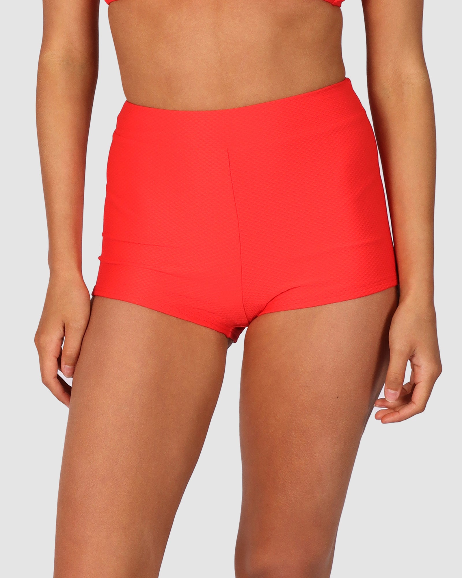 Rococco High Waist Boyleg Bikini Bottom