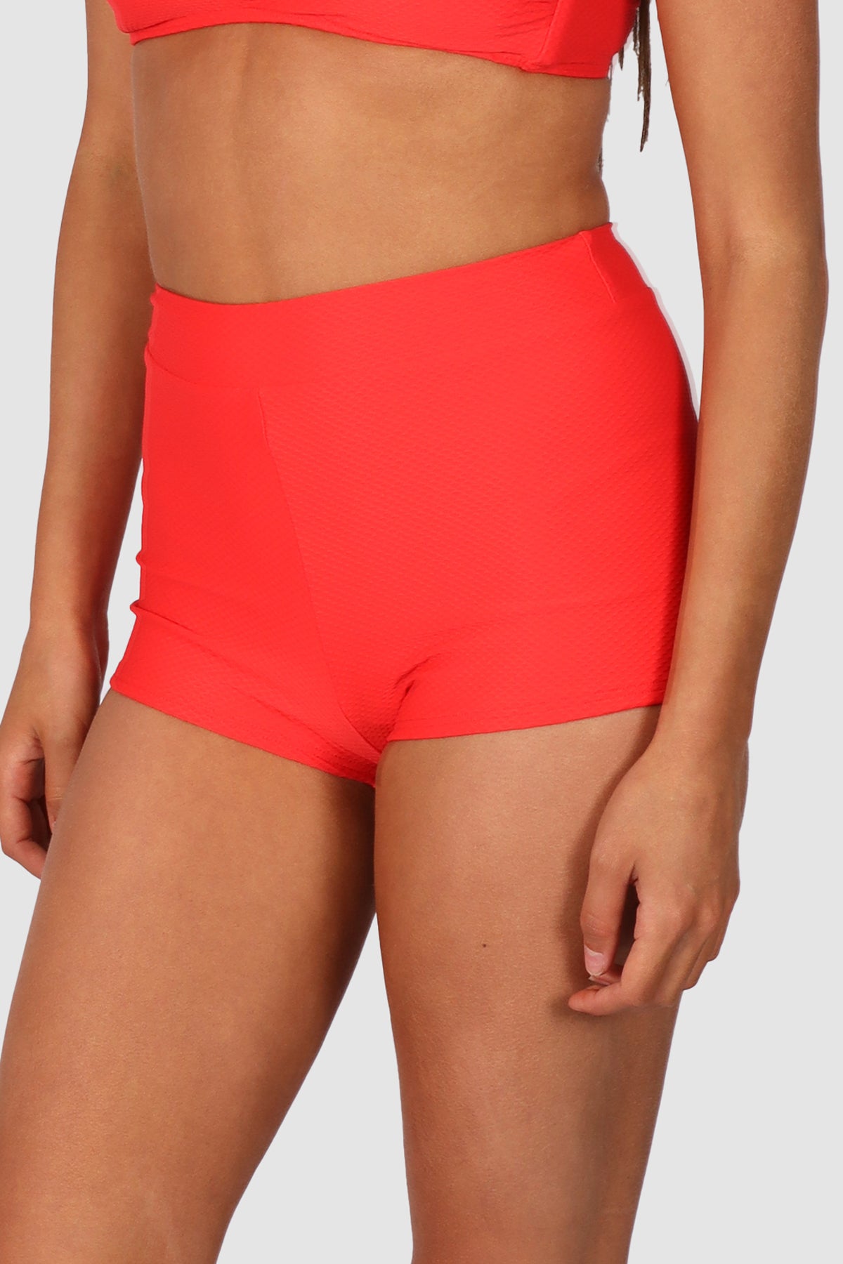 Rococco High Waist Boyleg Bikini Bottom