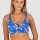 Spice Temple E/F/G Cup Lace Up Bikini Bra Top