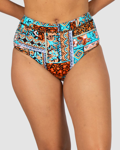 Tulum High Waist Bikini Bottom
