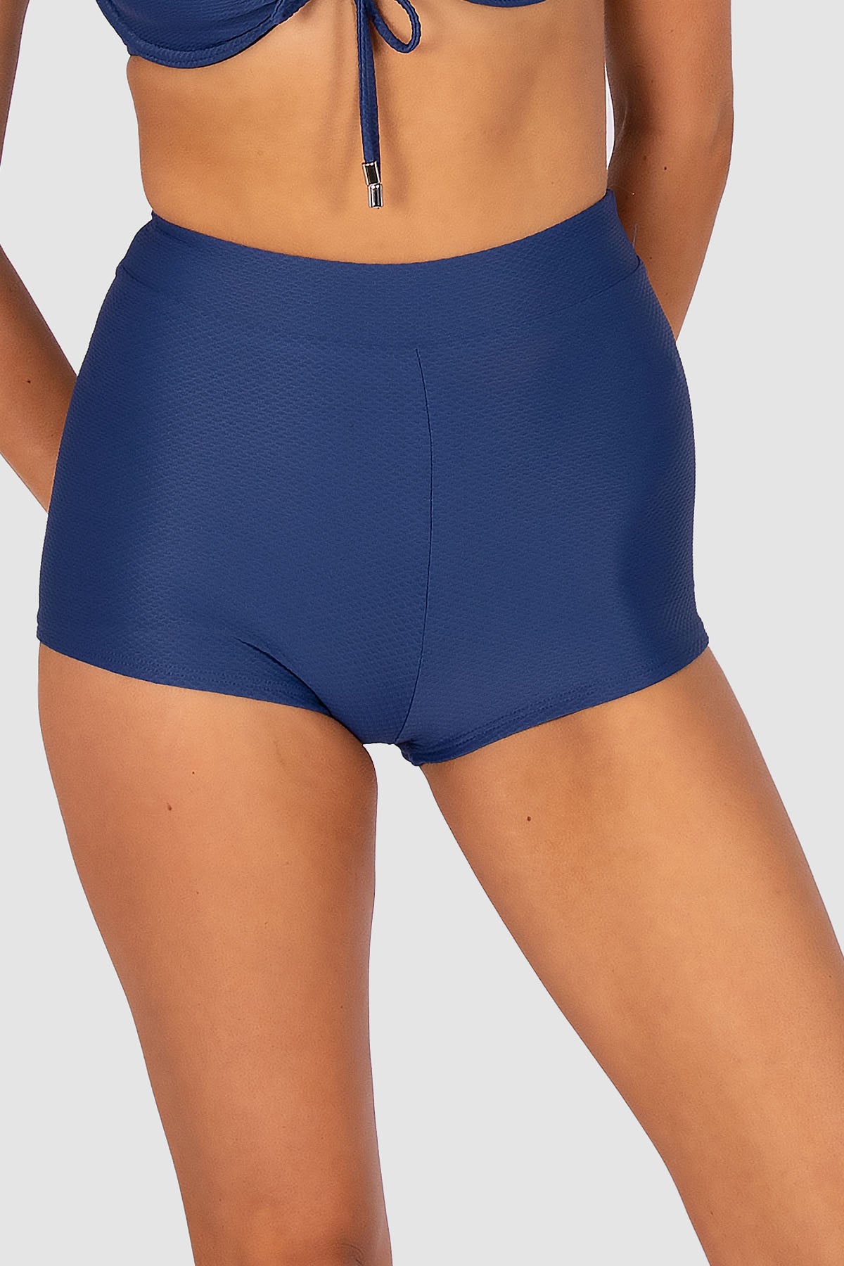 Rococco High Waist Boyleg Bikini Bottom