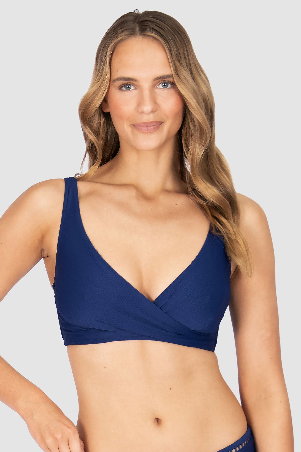 Rococco D/E Cup Wrap Bikini Bra Top