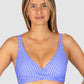 Riviera D/E Cup Wrap Bikini Bra Top