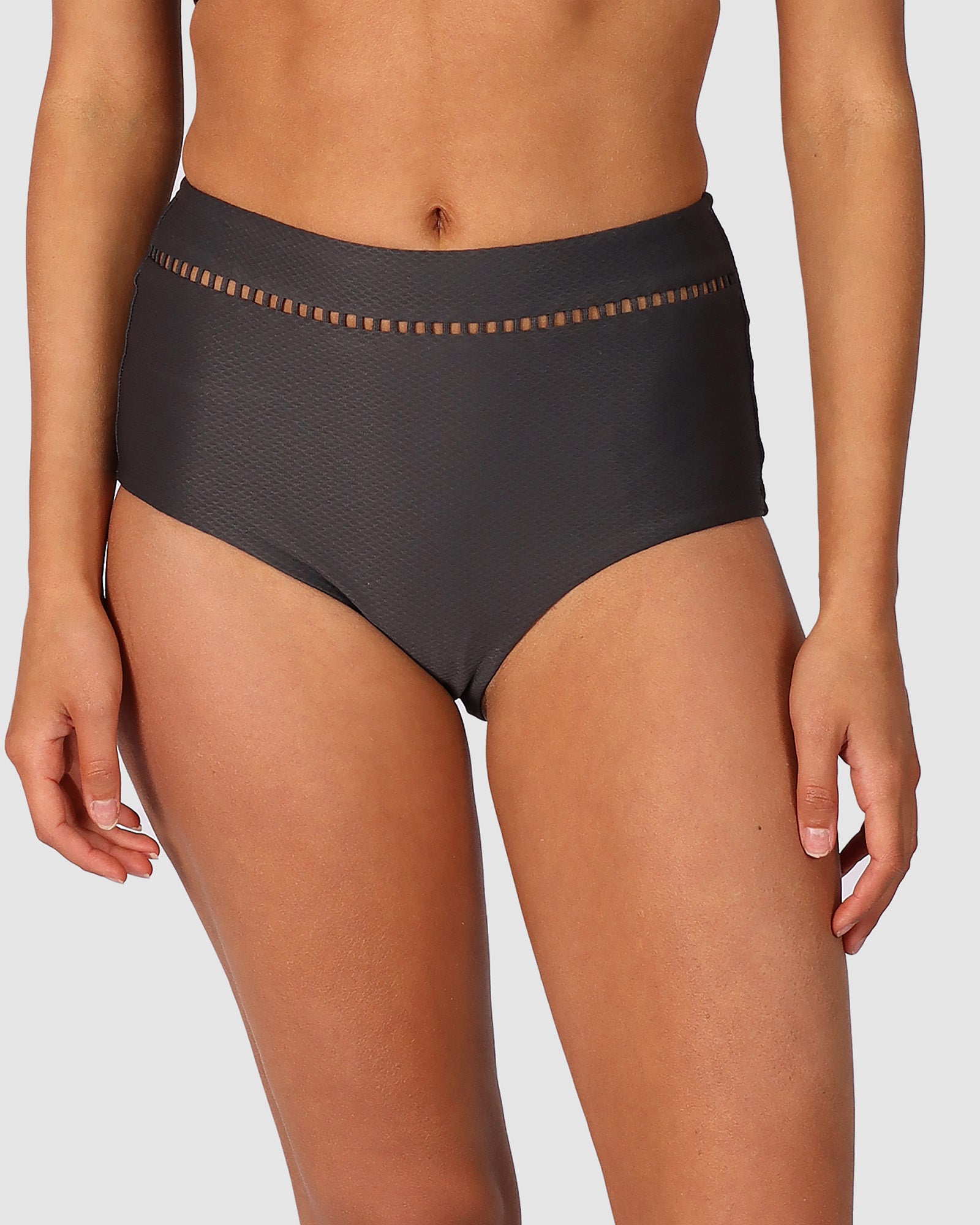 Rococco Lace High Waist Bikini Bottom