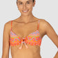 Morocco Ruched Underwire Bikini Bra Top