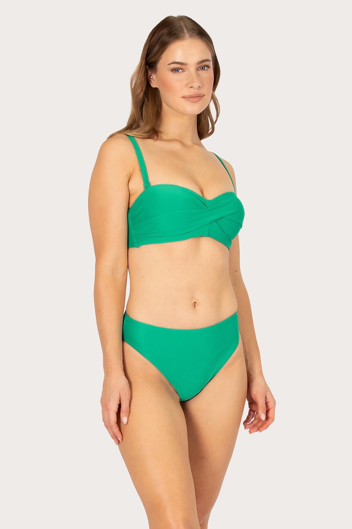 Rococco D/DD Cup Bandeau Bikini Bra Top