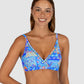 Tulum D-E Cup Ladder Lace Wrap Bikini Bra Top