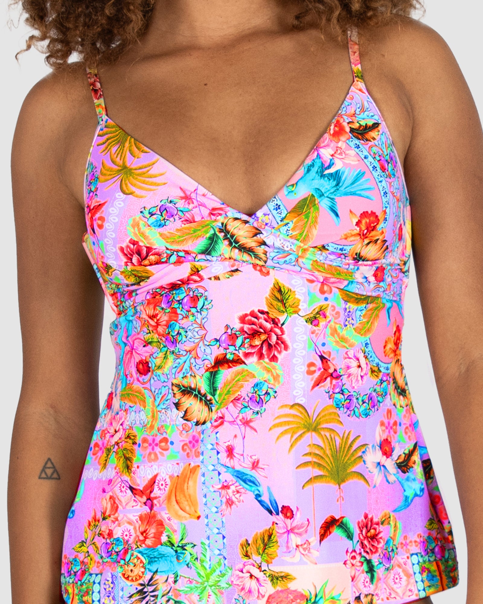 Sardinia Multi Fit Wrap Singlet Top