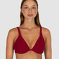 Ibiza D-DD Cup Underwire Triangle Bikini Bra Top