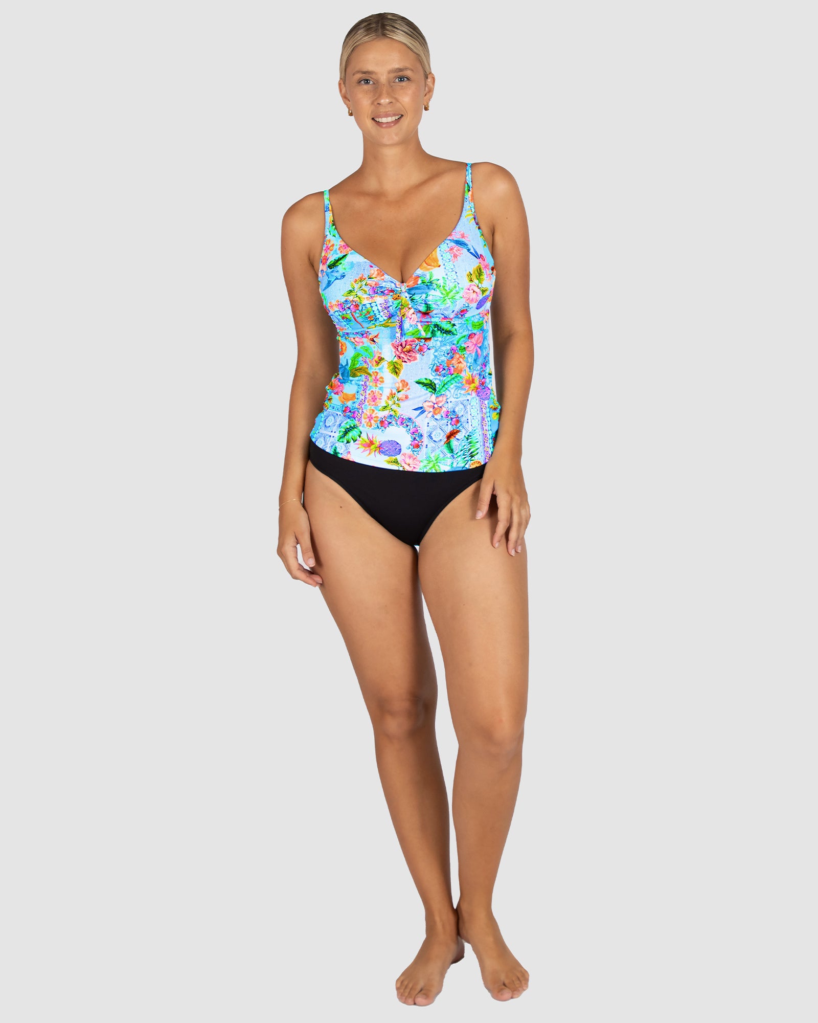 Sardinia D-E Cup Underwire Singlet Top