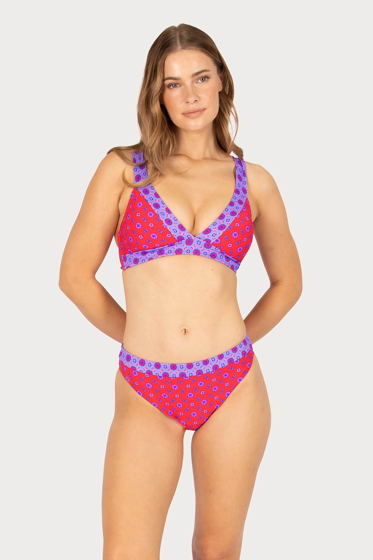 Kasbah D/DD Cup Longline Bikini Bra Top