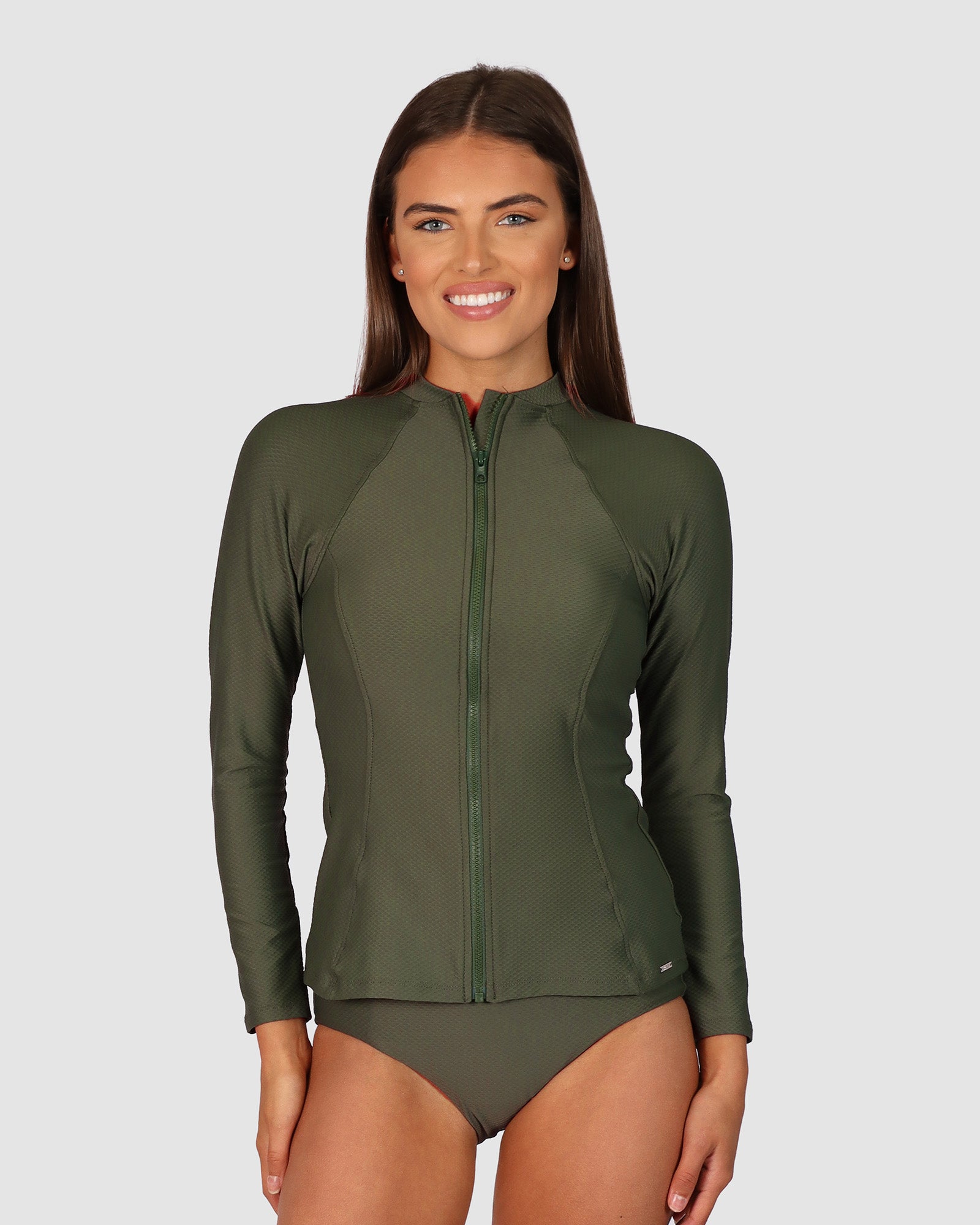 Rococco Long Sleeve Rash Vest Swimwear