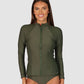 Rococco Long Sleeve Rash Vest Swimwear