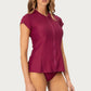 Rococco Short Sleeve Rash Vest