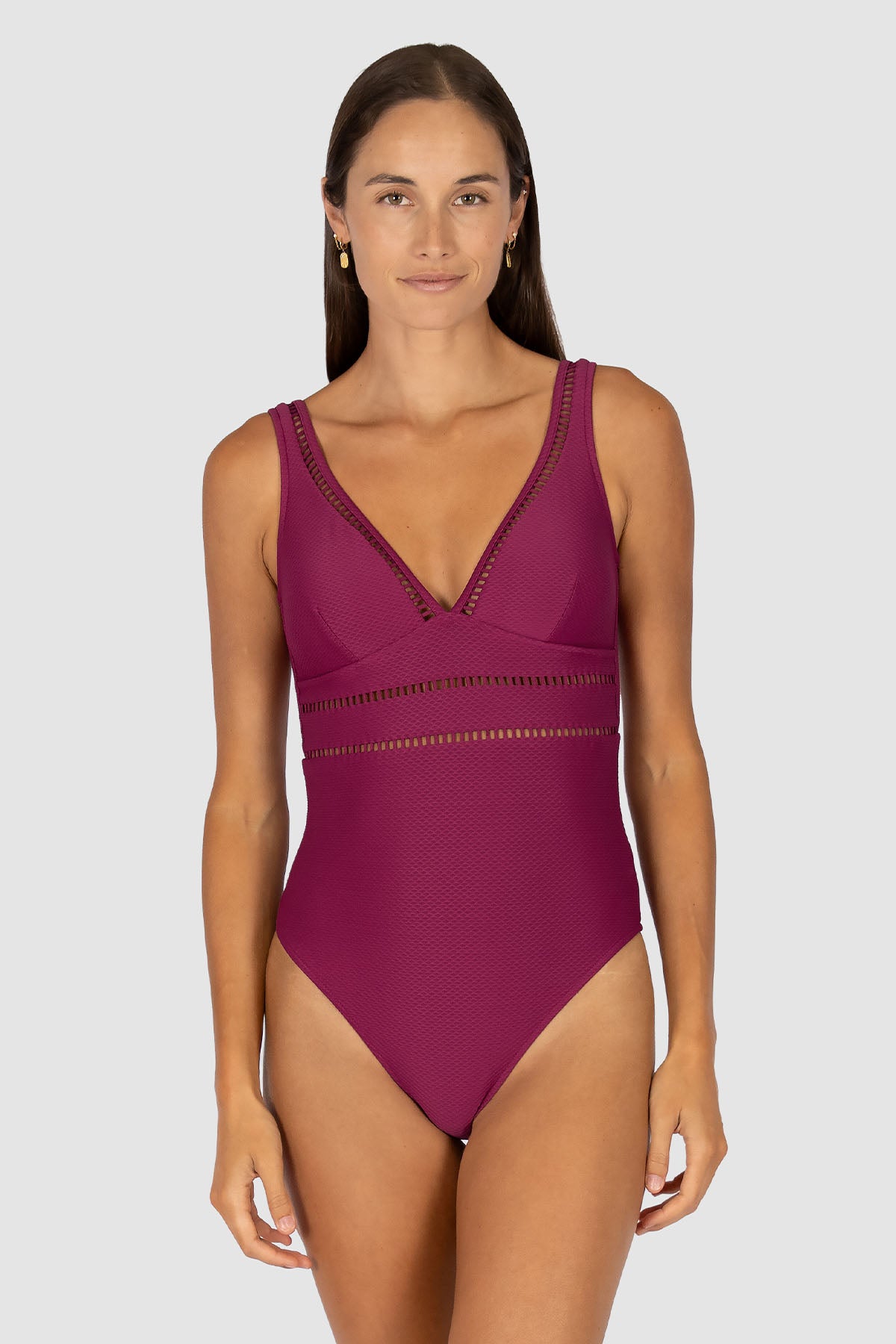 Rococco Longline One Piece Swimsuit