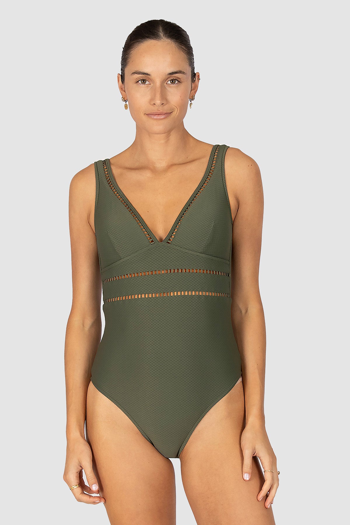 Rococco Longline One Piece Swimsuit