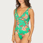 Spice Temple Longline One Piece Swimsuit