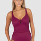Rococco D/E Cup Ring Front One Piece Swimsuit