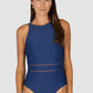 Rococco High Neck One Piece Swimsuit