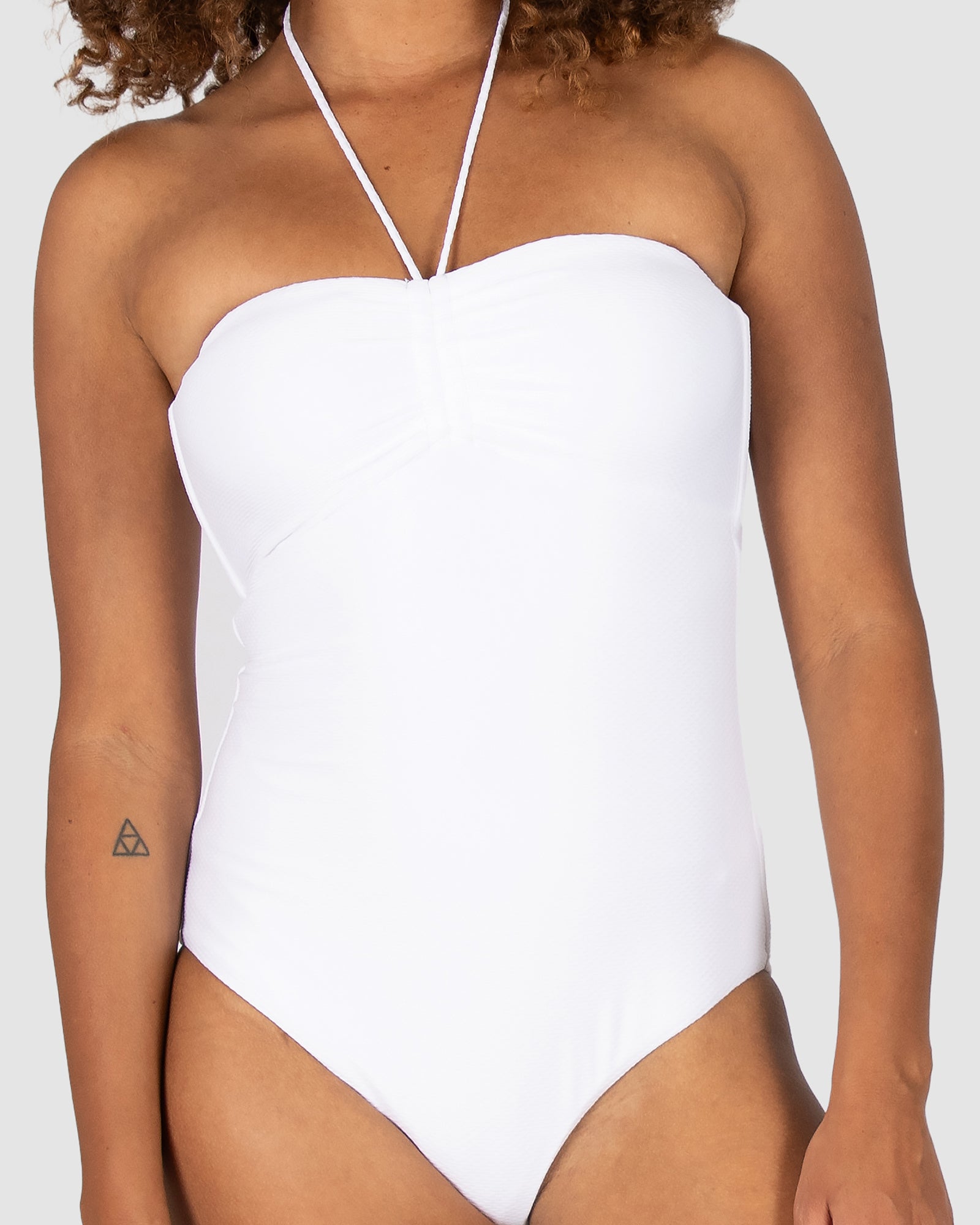 Rococco Bandeau One Piece Swimsuit