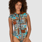 Tulum Zip Front Surfsuit Swimwear