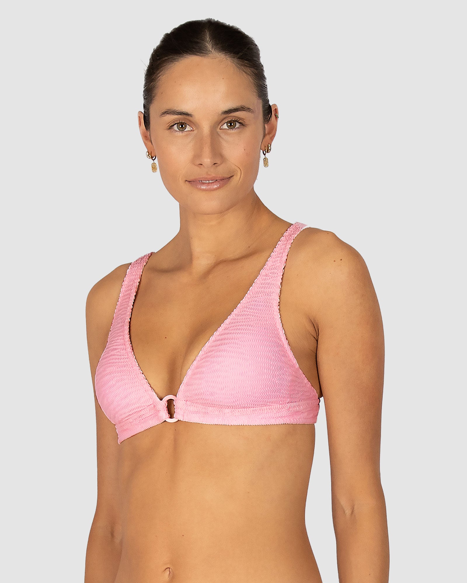 Ibiza Ring Front Bikini Bra Top