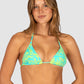 Cruz Del Mar Slide Triangle Bikini Bra Top