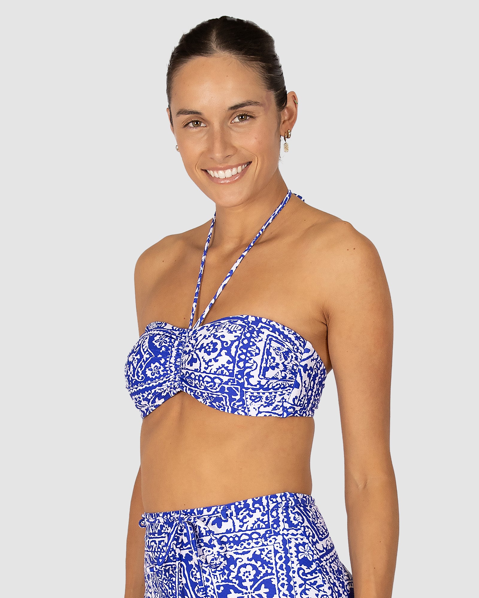 Havana Moulded Bandeau Bikini Bra Top