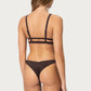 Rococco Twin Strap Bikini Bra Top