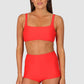 Rococco High Waist Boyleg Bikini Bottom