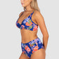 Cala Luna Ruched High Waist Bikini Bottom