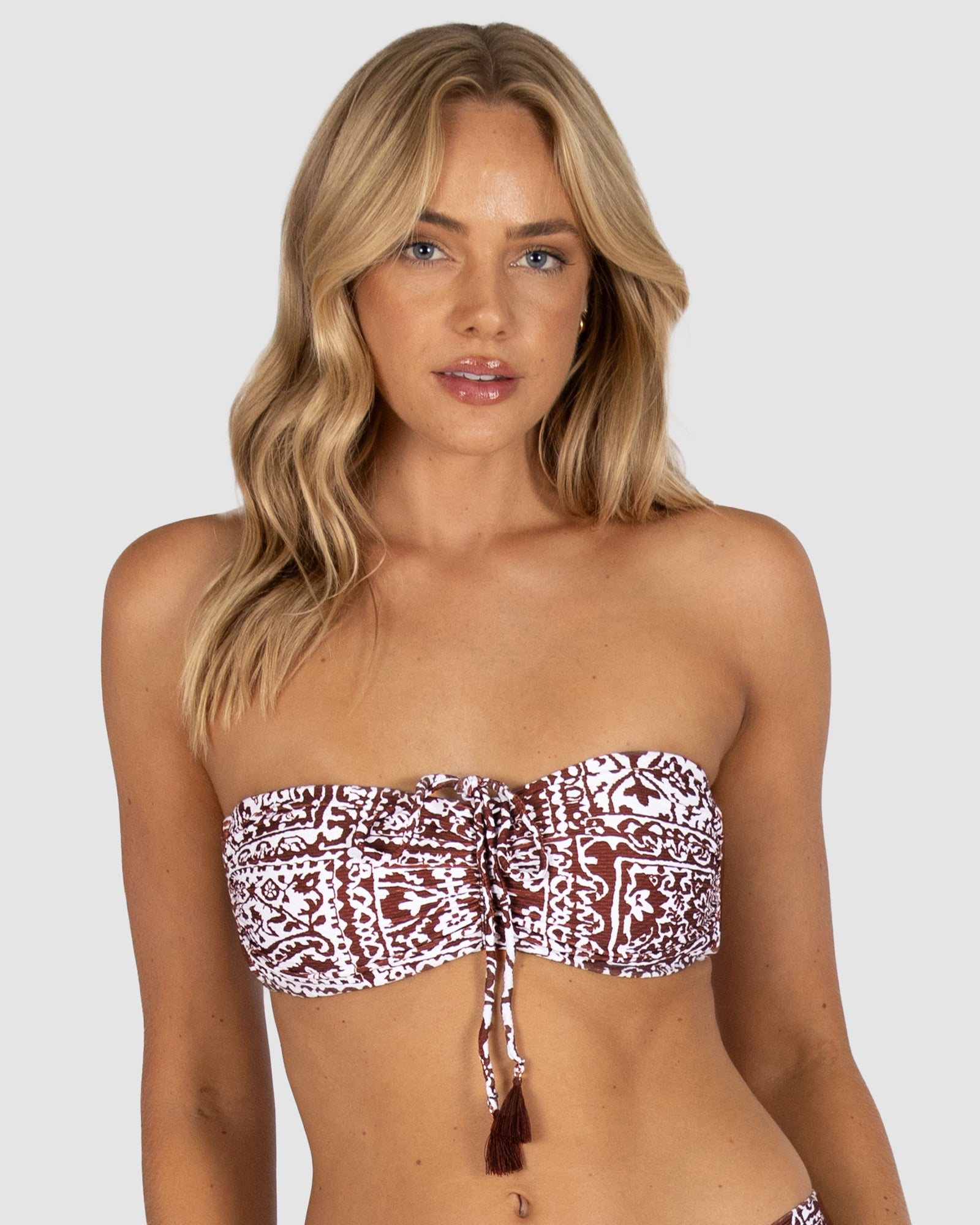 Havana Moulded Bandeau Bikini Bra Top