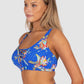 Spice Temple E/F/G Cup Lace Up Bikini Bra Top