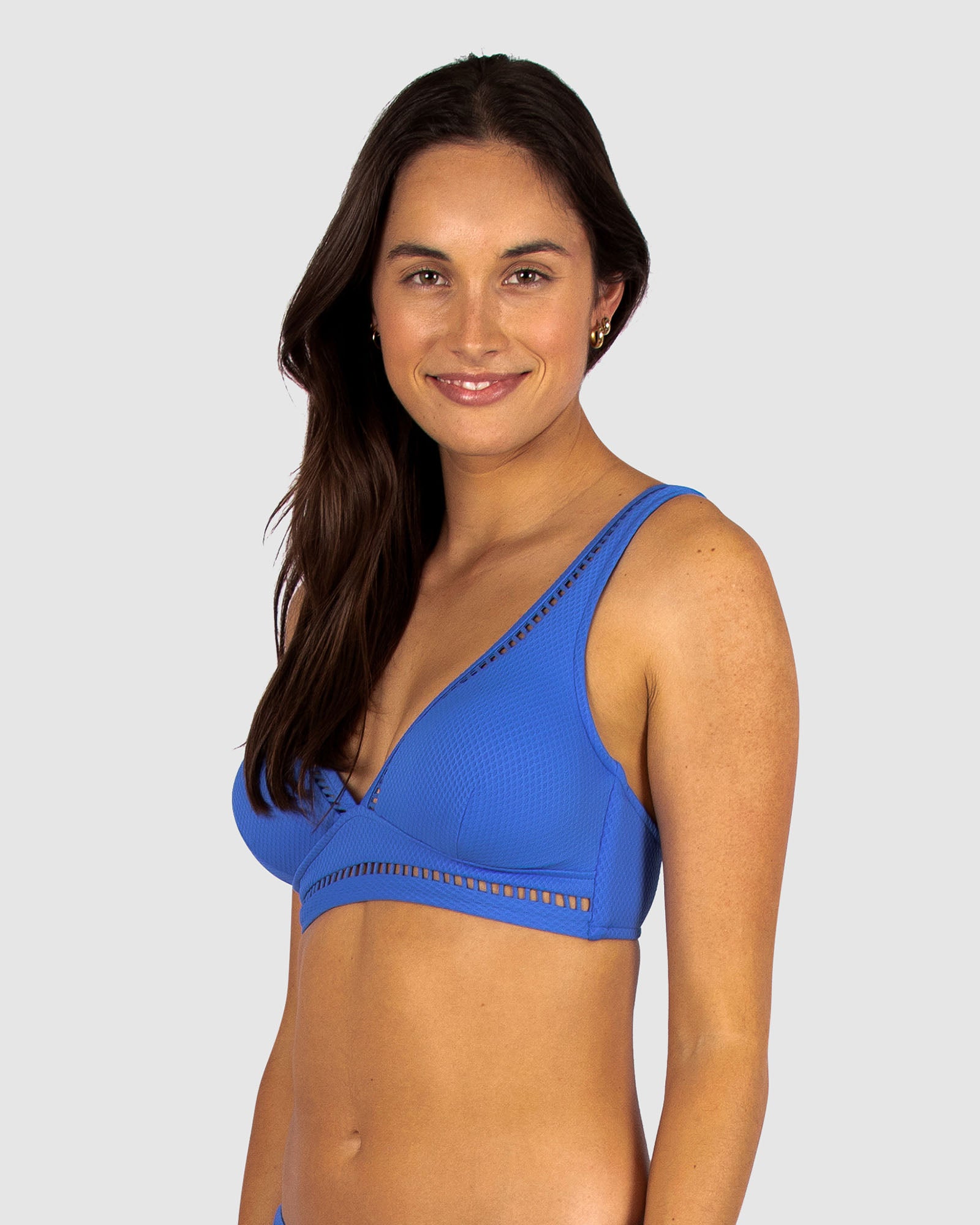 Rococco D/DD Cup Longline Bikini Bra Top